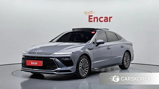Hyundai Sonata D Edge Hybrid (DN8) 2024 Светло-серебряный цвет из Кореи