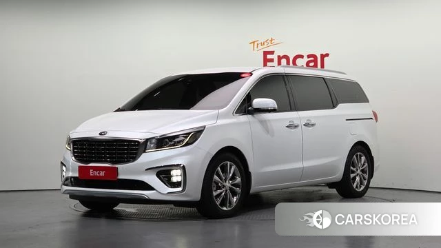 Kia The New Carnival 2018 Белый из Кореи