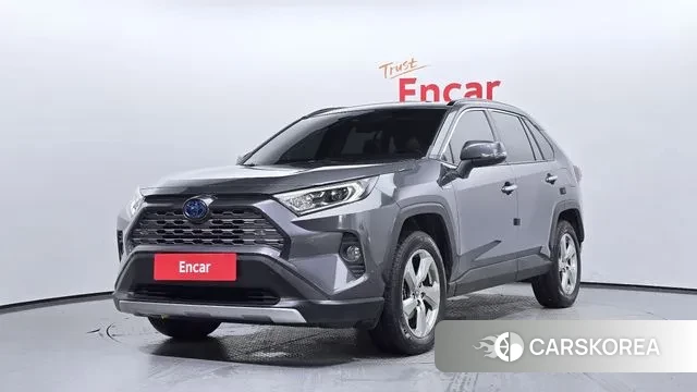 Toyota RAV4 5th Generation 2021 Серый из Кореи