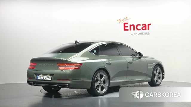 Genesis G80 (RG3) 2021 Зеленый из Кореи