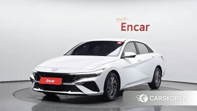 Hyundai The New Avante (CN7) 2024 Белый из Кореи