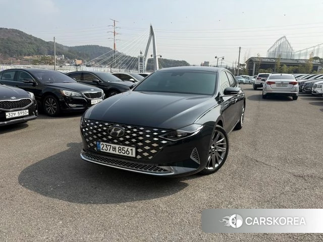 Hyundai The New Grandeur IG Hybrid 2020 Синий из Кореи