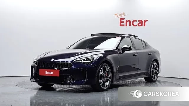 Kia Stinger 2019 Синий из Кореи