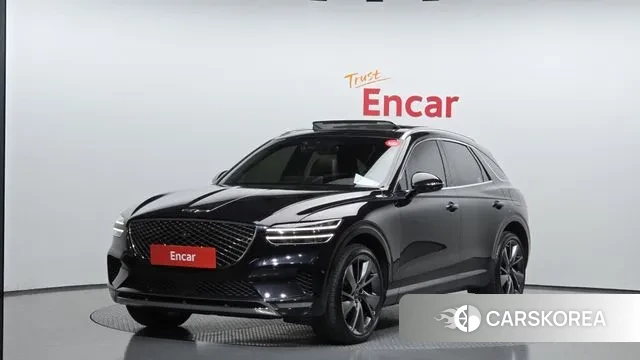 Genesis GV70 2021 Черный из Кореи