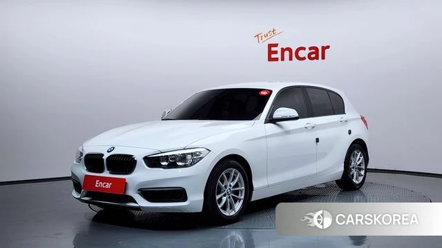 BMW 1 Series (F20) 2018 Белый из Кореи