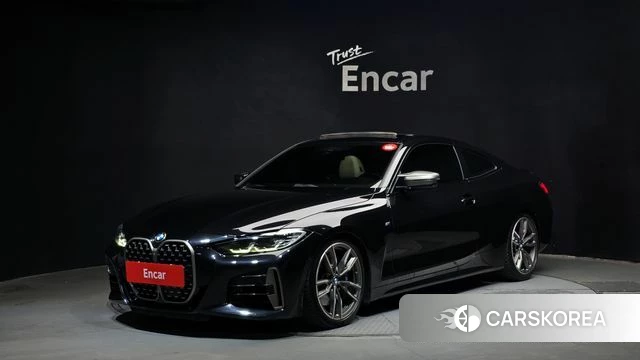 BMW 4 Series (G22) 2021 Черный из Кореи
