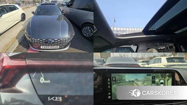 Hyundai The New Grandeur IG Hybrid 2021 Черный из Кореи