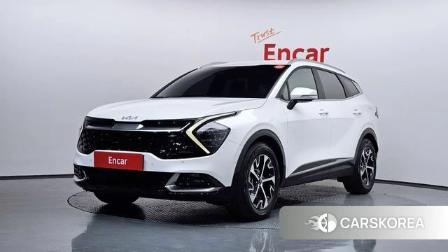 Kia Sportage 5th Generation Hybrid 2022 Белый из Кореи