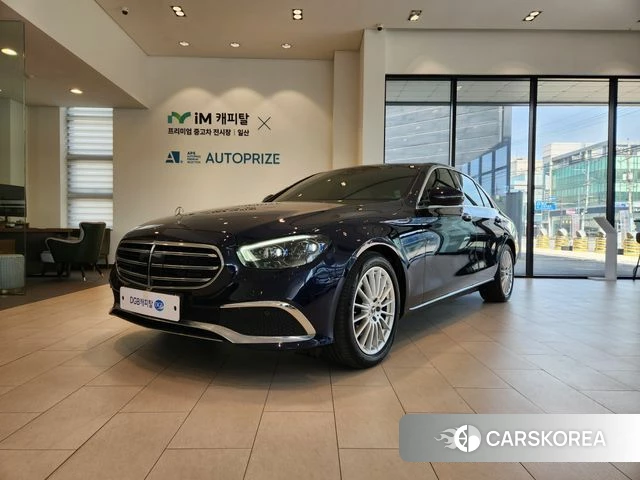 Mercedes-Benz E-Class W213 2021 Синий из Кореи