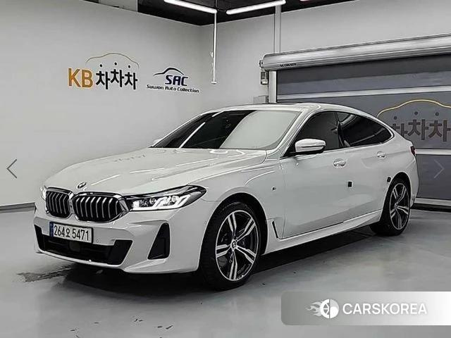 BMW 6 Series GT (G32) 2021 Белый из Кореи