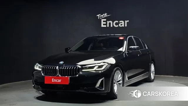 BMW 5 Series (G30) 2021 Черный из Кореи