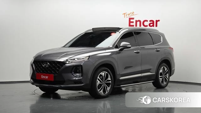 Hyundai Santa Fe TM 2018 Серый из Кореи