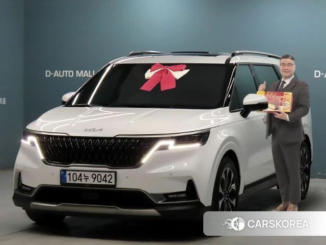 Kia Carnival 4th generation 2023 Белый из Кореи