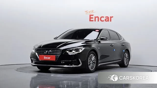 Hyundai Grandeur IG Hybrid 2018 Черный из Кореи