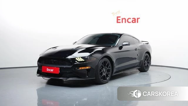 Ford Mustang 2020 Черный из Кореи