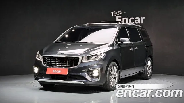 Kia The New Carnival 2019 Серый из Кореи