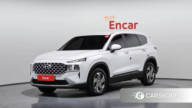 Hyundai The New Santa Fe 2021 Белый из Кореи