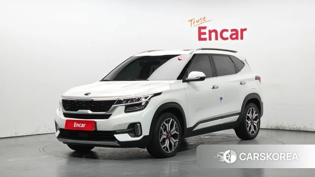 Kia Seltos 2021 Белый из Кореи