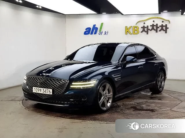 Genesis G80 (RG3) 2020 Синий из Кореи