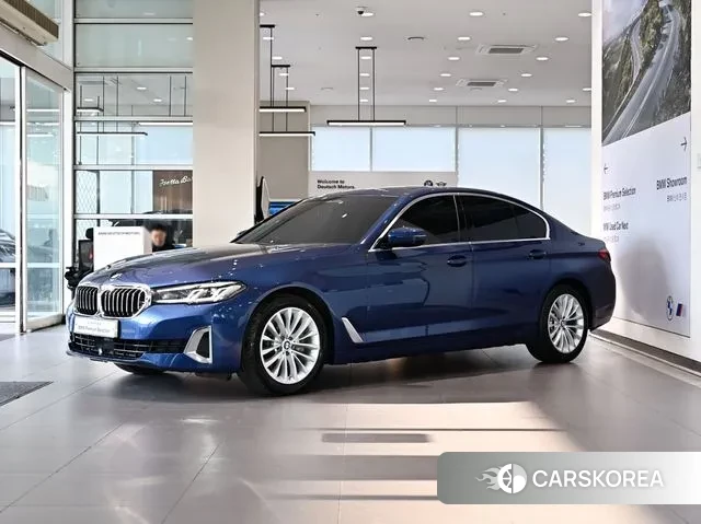 BMW 5 Series (G30) 2020 Синий из Кореи