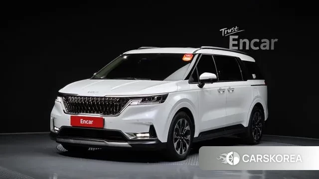 Kia Carnival 4th generation 2023 Белый из Кореи