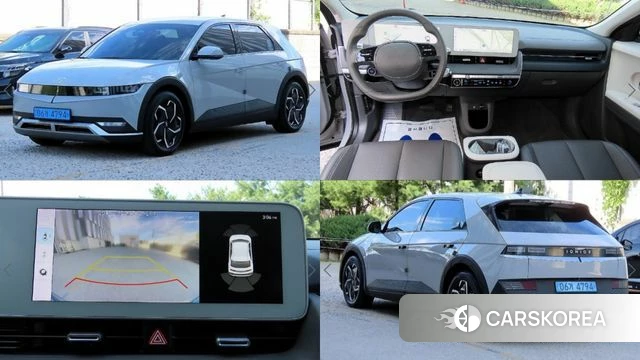 Hyundai Ionic 5 2021 Серый из Кореи