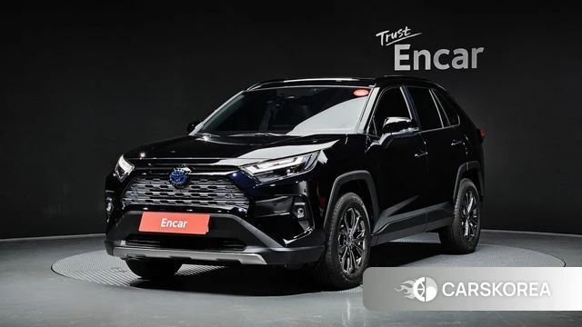 Toyota RAV4 5th Generation 2024 Синий из Кореи