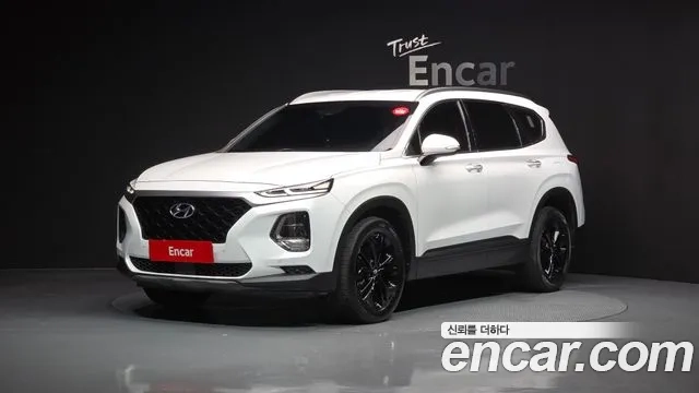 Hyundai Santa Fe TM 2018 Белый из Кореи