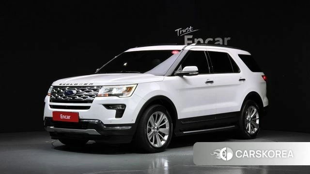 Ford Explorer 2019 Белый из Кореи