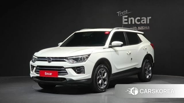 Ssangyong Beautiful Korando 2021 Белый из Кореи