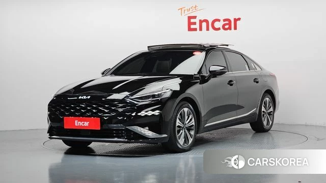 Kia K8 Hybrid 2024 Черный из Кореи