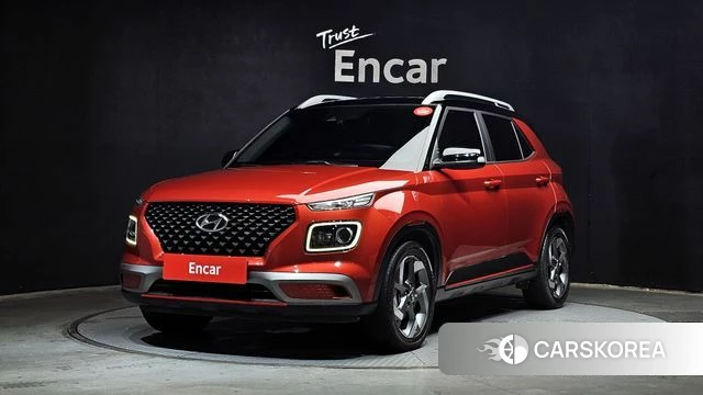 Hyundai Venue 2019 Оранжевый из Кореи