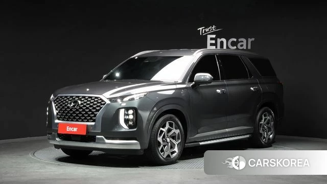 Hyundai Palisade 2021 Серый из Кореи