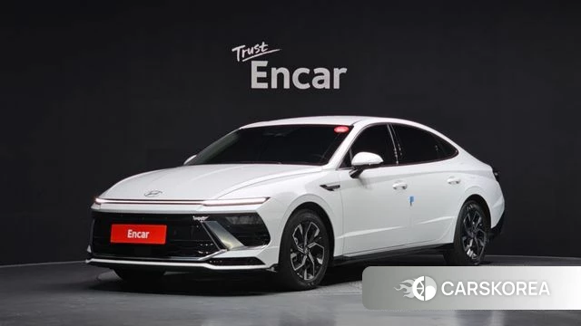 Hyundai Sonata D Edge (DN8) 2025 Белый из Кореи