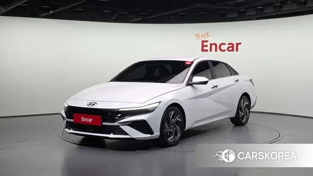 Hyundai The New Avante (CN7) 2023 Белый из Кореи