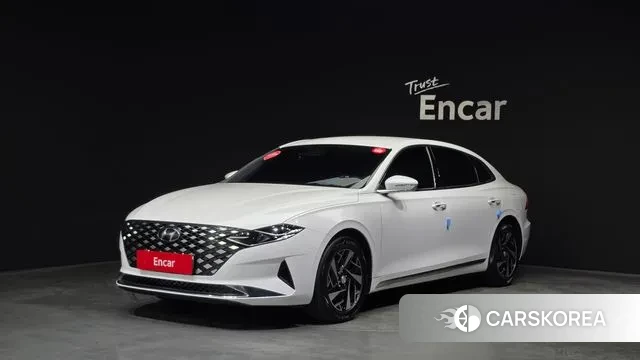 Hyundai The New Grandeur IG Hybrid 2021 Белый из Кореи