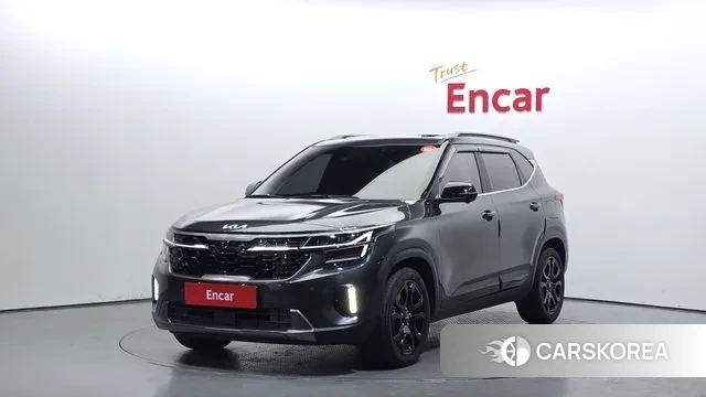 Kia The New Seltos 2023 Серый из Кореи