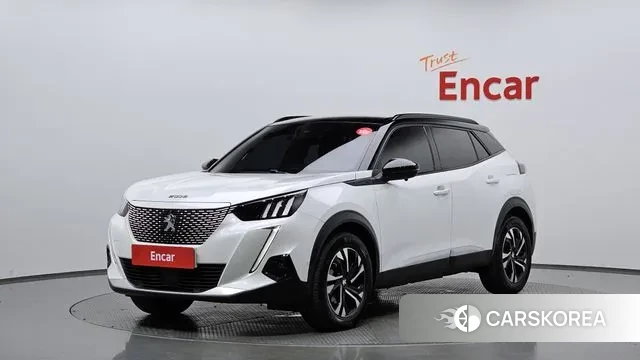 Peugeot e-2008 second generation 2021 Белый из Кореи
