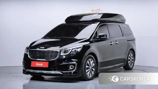 Kia All New Carnival 2018 Черный из Кореи