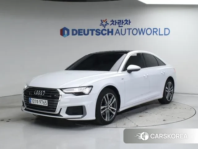 Audi A6 (C8) 2023 Белый из Кореи