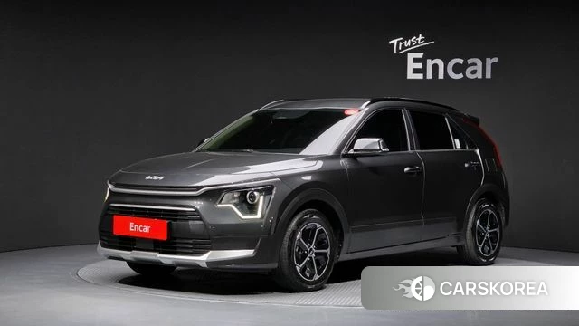 Kia Di Ol Nu Niro 2022 Серый из Кореи