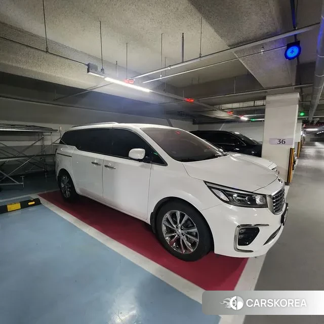 Kia The New Carnival 2018 Белый из Кореи