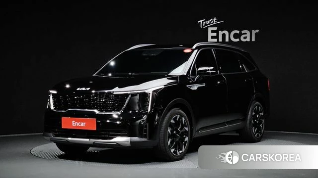 Kia The New Sorento 4th Generation 2023 Черный из Кореи
