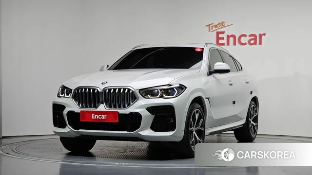 BMW X6 (G06) 2023 Белый из Кореи
