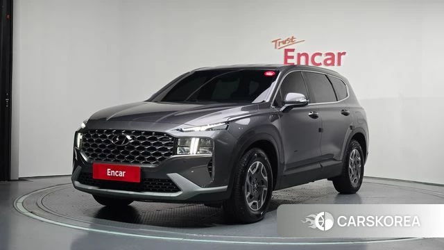 Hyundai The New Santa Fe 2022 Серый из Кореи