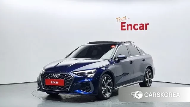Audi A3 (8Y) 2023 Синий из Кореи