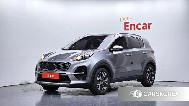 Kia Sportage The Bold 2019 Серебристо-серый из Кореи