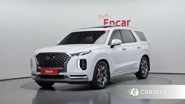 Hyundai Palisade 2021 Белый из Кореи
