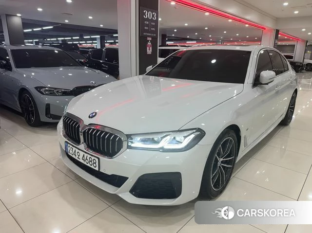 BMW 5 Series (G30) 2023 Белый из Кореи