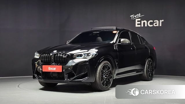BMW X4M (G02) 2024 Черный из Кореи